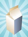 Milk carton container