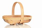 Rustic Wooden Basket
