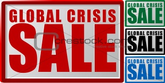 Global crisis sale