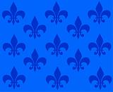 illustration of a blue ornament wallpaper