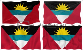 Flag of antigua barbuda