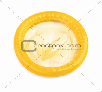 yellow condom