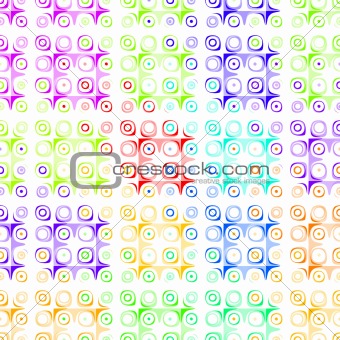 retro dots pattern