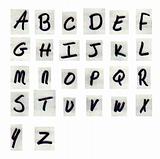 alphabet cutouts