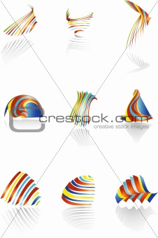 Abstract design elements