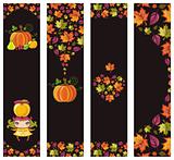 Colorful Autumnal banners