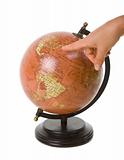 stylish vintage globe