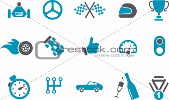 Racing Icon Set