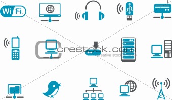 Wi-fi Icon Set