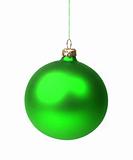 Green Christmas bauble