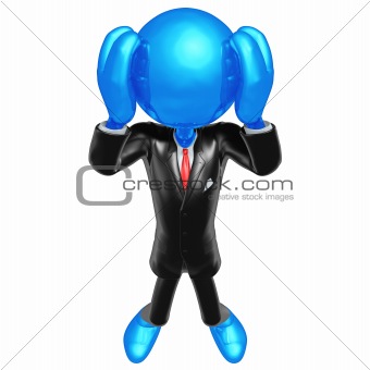 3D Businessman Character