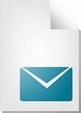 Envelope document icon