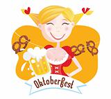 Octoberfest (Bavarian woman)