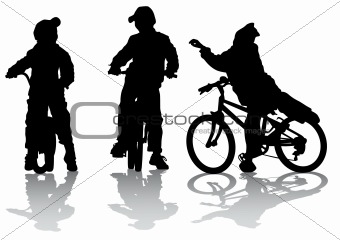 Cyclists group teen