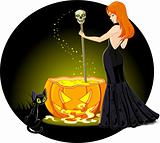 Cauldron witch 