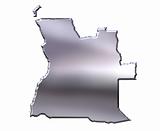 Angola 3D Silver Map