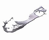 Bermuda 3D Silver Map