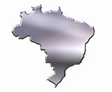 Brazil 3D Silver Map