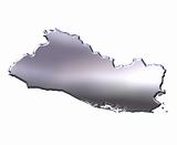 El Salvador 3D Silver Map