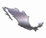 Mexico 3D Silver Map