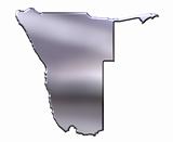 Namibia 3D Silver Map
