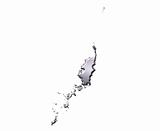 Palau 3D Silver Map