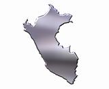Peru 3D Silver Map