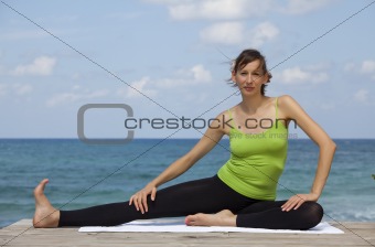 woman working out outdoor