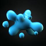 Blue Molecule