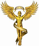 Chiropractic Logo - Gold