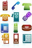Set of Phone Icons
