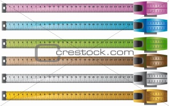 Measuring Tape Set of 6