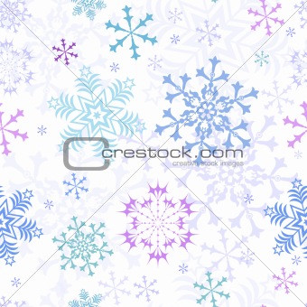 Abstract christmas pastel seamless pattern