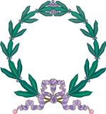 laurel wreath vector