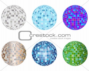disco spheres set