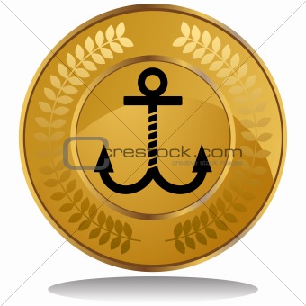 Gold Coin - Anchor