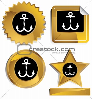 Gold and Black - Anchor