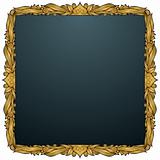 Spade Picture Frame - Gold
