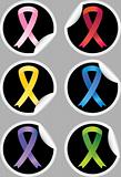 Awareness Ribbon Stickers