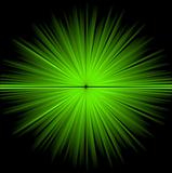 Abstract green cosmic background