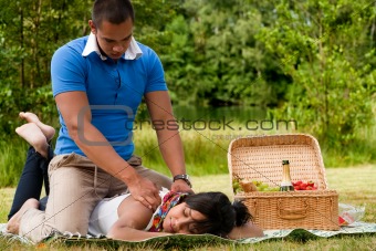 A massage for her