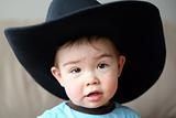 Boy in Cowboy Hat