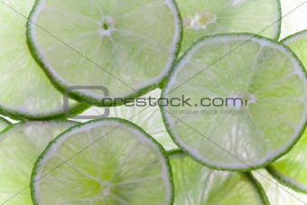 Lime slices
