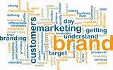 Brand marketing wordcloud