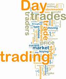 Day trading wordcloud