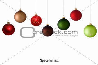 Christmas balls variation