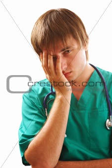 Tired Doctor