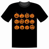 Halloween holiday, t-shirt design
