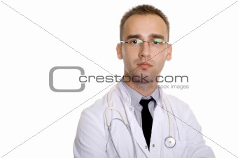 doctor in glassess