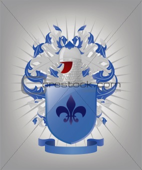 The heraldic arms.